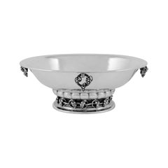 Georg Jensen Traubenschale aus Sterlingsilber 296B