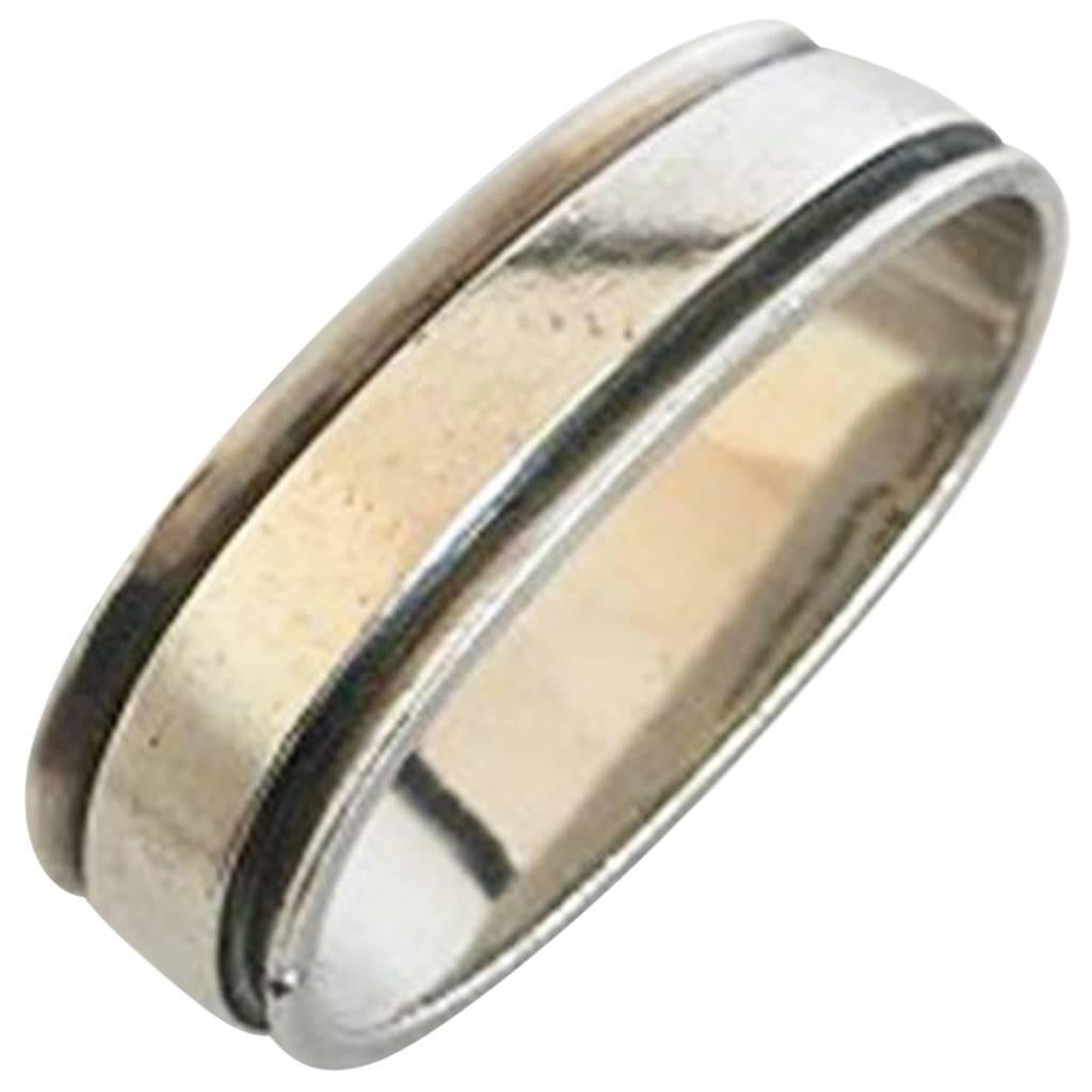 Georg Jensen Sterling Silver Harald Nielsen Napkin Ring #22B For Sale