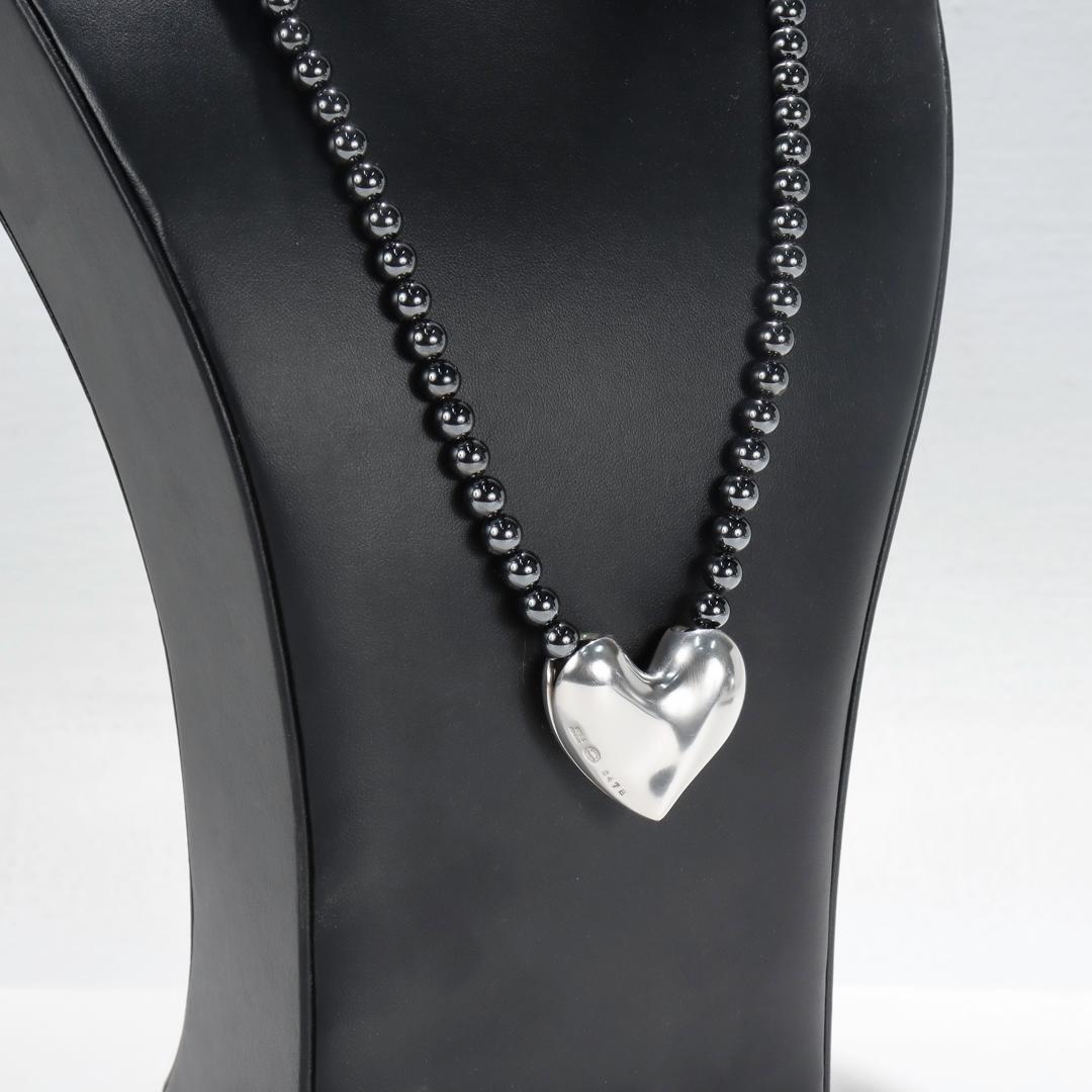hearts of georg jensen necklace with pendant