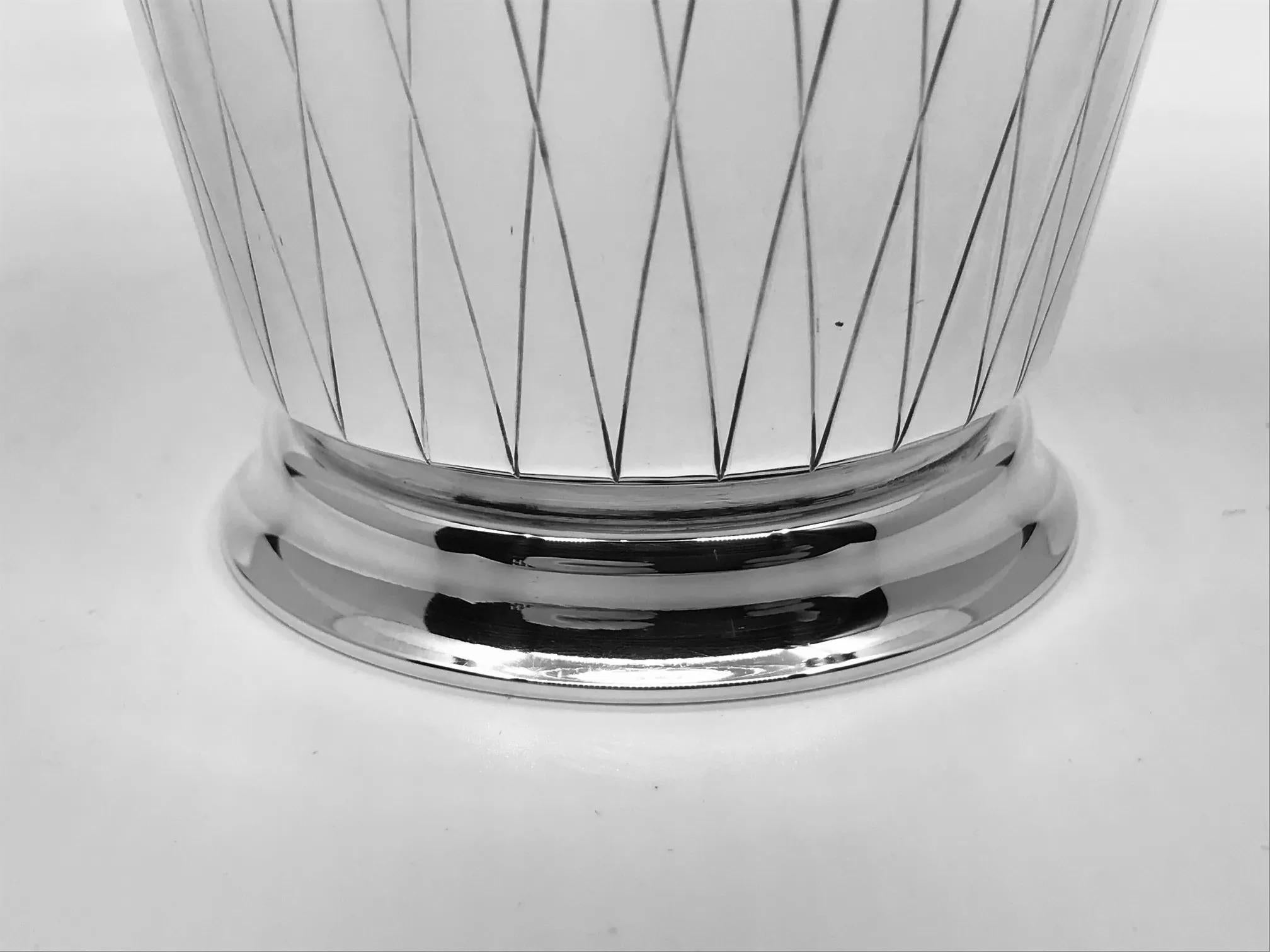 Georg Jensen Cubitera de plata de ley 819D Hecho a mano en venta