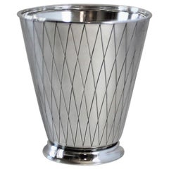 Antique Georg Jensen Sterling Silver Ice Bucket, No. 819 by Sigvard Bernadotte