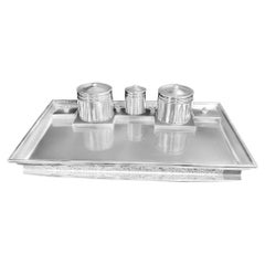 Georg Jensen Tintero de plata de ley 272