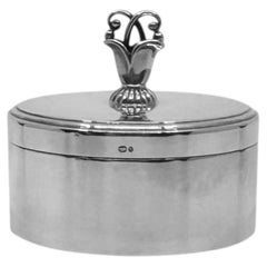 Georg Jensen Sterling Silver Keepsake Box 172K, 1933-1944