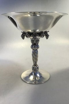 Georg Jensen Sterling Silver Large Footed Grape Bowl No. 264 A