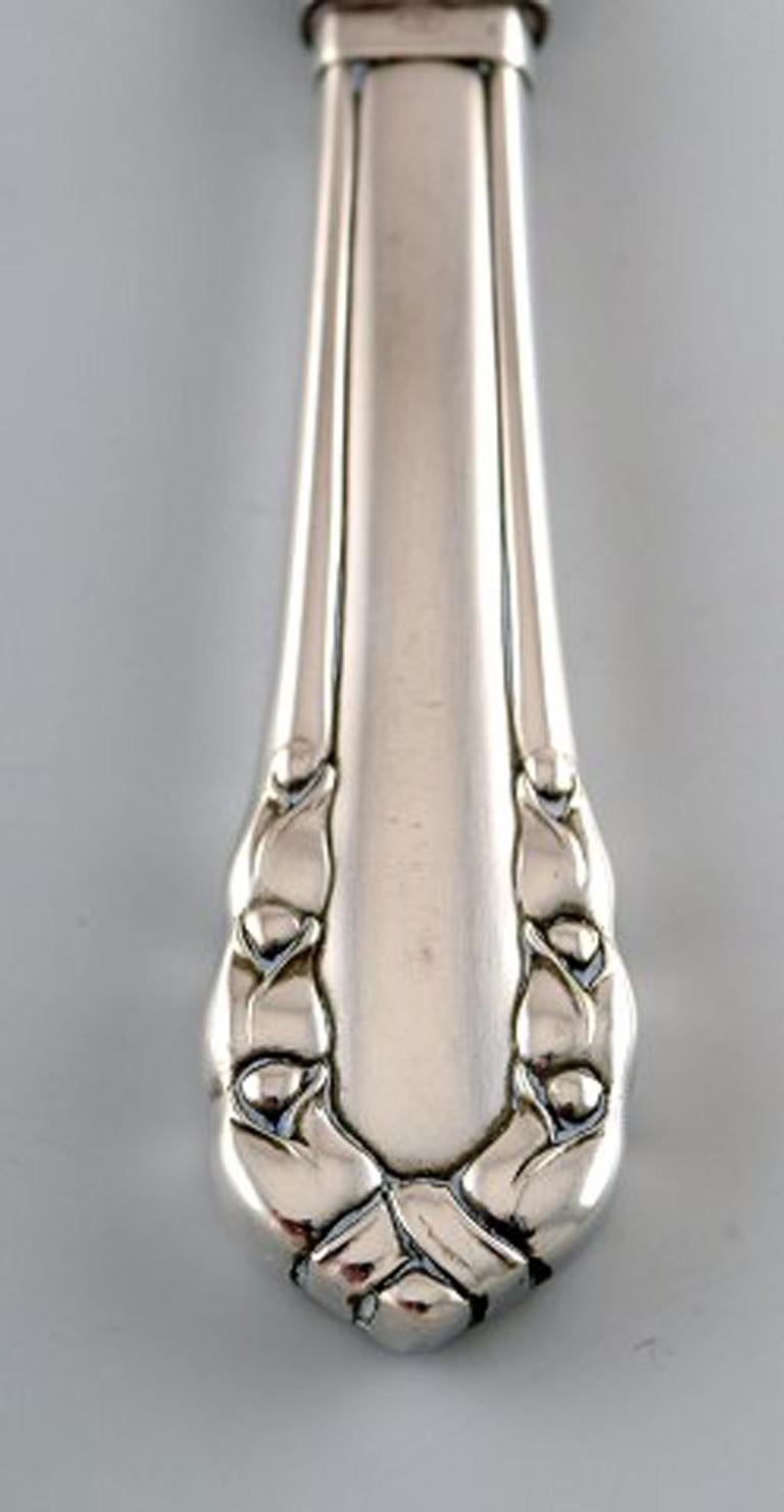 Art Nouveau Georg Jensen Sterling Silver 'Lily of the Valley' Cutlery, Lunch Service