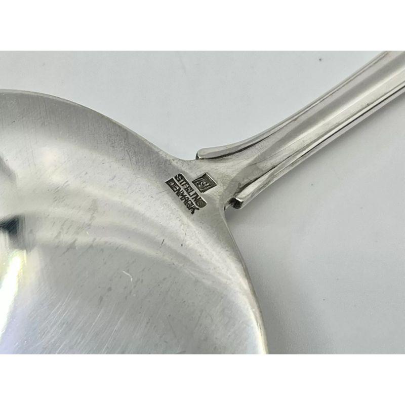 Art Nouveau Georg Jensen Sterling Silver Lily of the Valley Large Pastry Server 203 For Sale