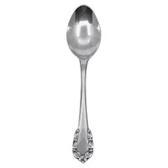 Vintage Georg Jensen Sterling Silver Lily of the Valley Teaspoon Large/Child Spoon 031