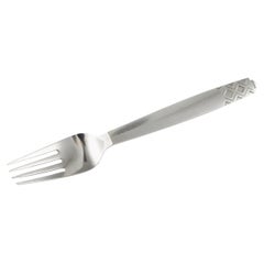 Georg Jensen Sterling Silver Mayan Dinner Fork 012