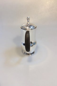 Georg Jensen Sterling Silver Mocca Pot No 456 B