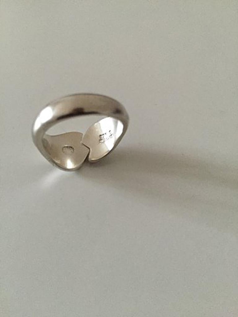 Women's or Men's Georg Jensen Sterling Silver Modern Ring