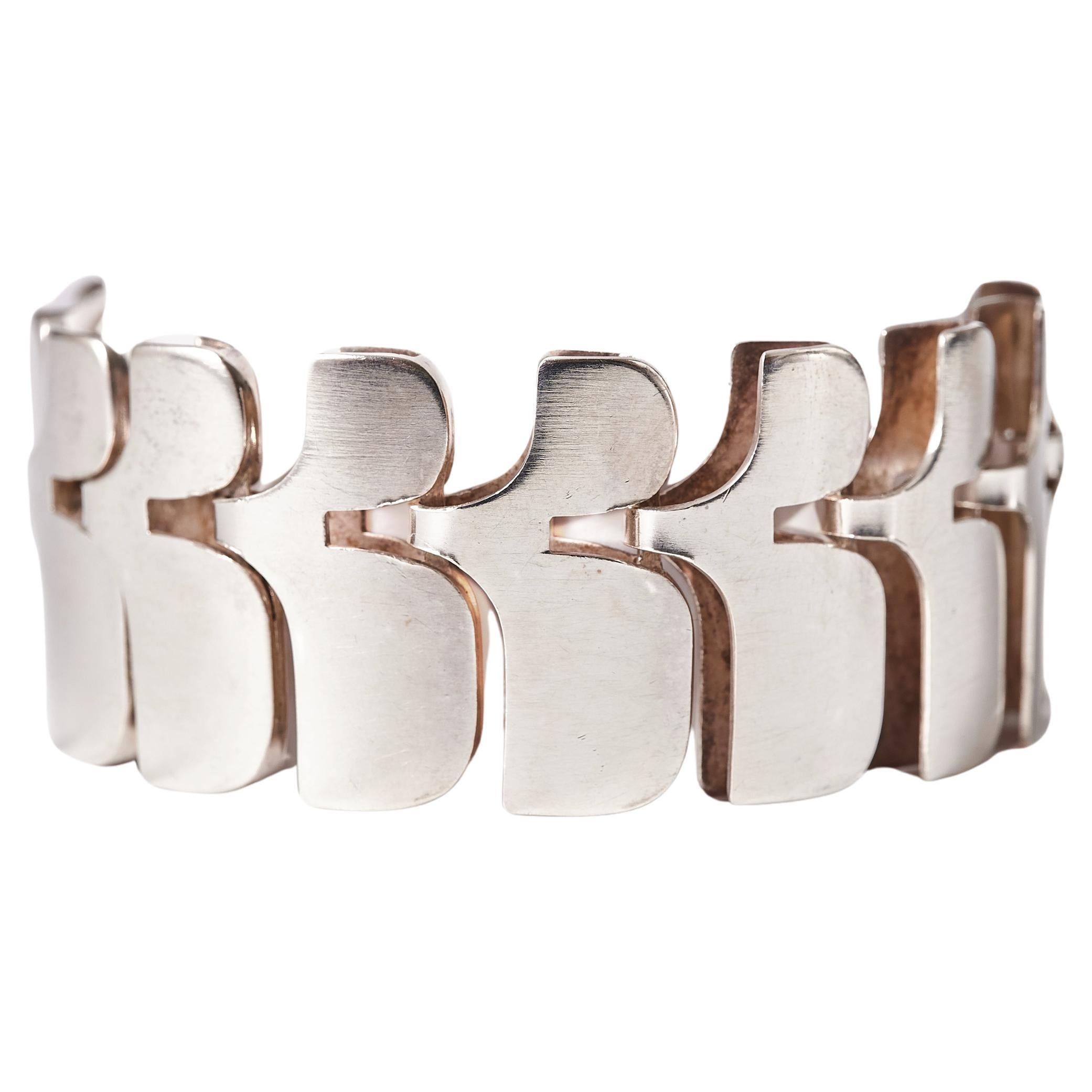 Georg Jensen Bracciale Modernista in argento Sterling No. 149B