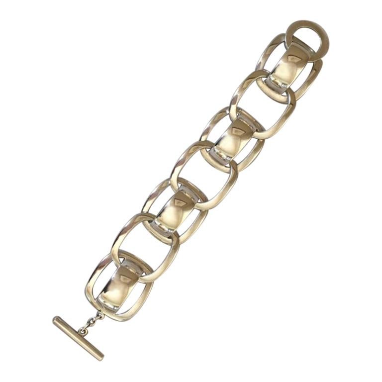 Georg Jensen Sterling Silver Modernist Bracelet No. 192A by Ibe Dahlquist