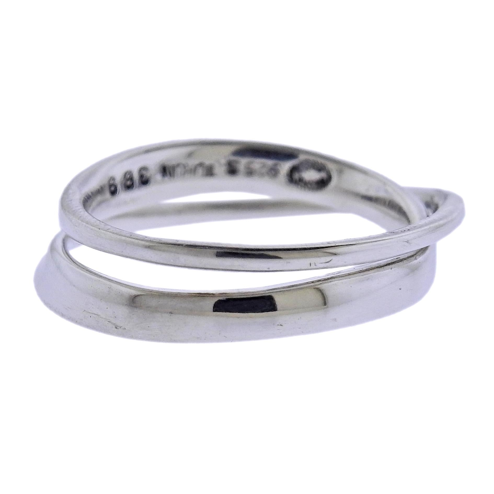 Georg Jensen, Moebius-Ring, 369, Sterlingsilber im Zustand „Neu“ im Angebot in Lambertville, NJ