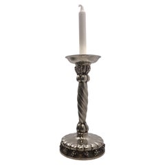 Georg Jensen Sterling Silver Monumental Grape Candlestick #264