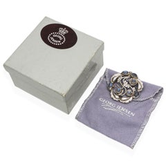 Georg Jensen Sterling Silver Moonlight Blossom No. 159 Brooch