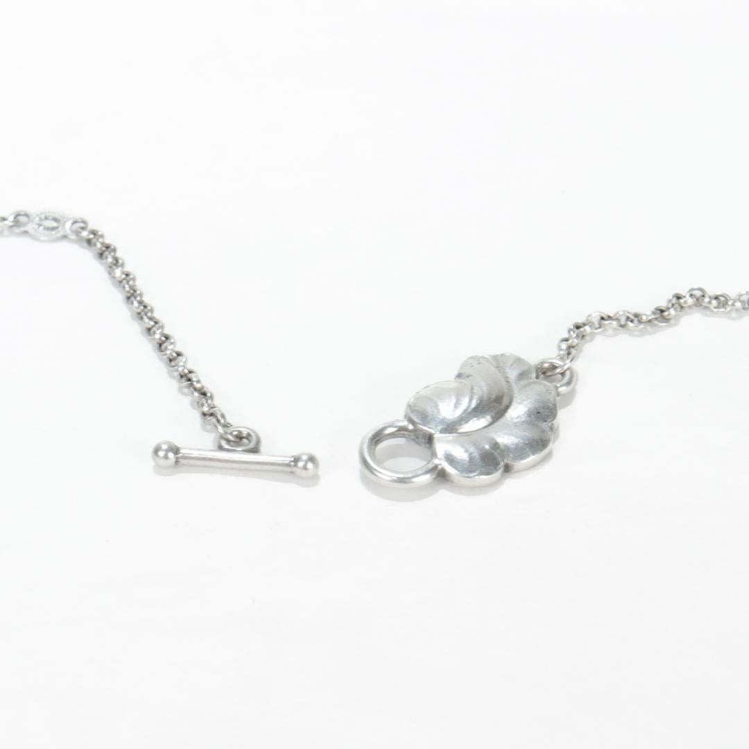 Georg Jensen, collier pendentif Moonlight Grapes en argent sterling n° 257A en vente 11