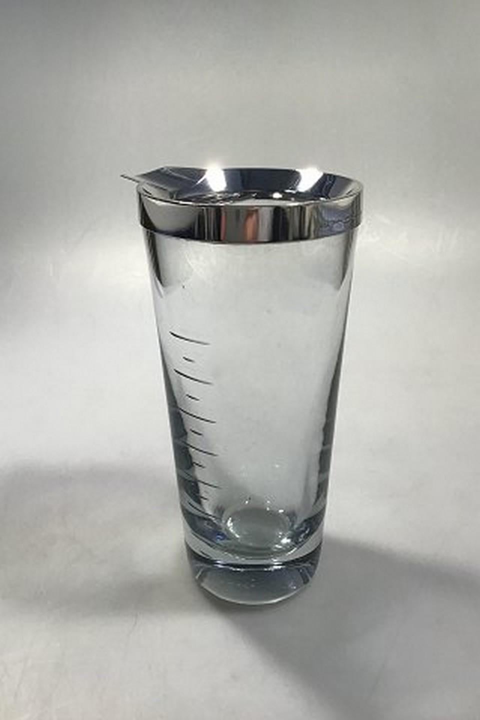 Georg Jensen Sterlingsilber-Cocktailglaskrug Nr. 1156, montiert (Dänisch) im Angebot