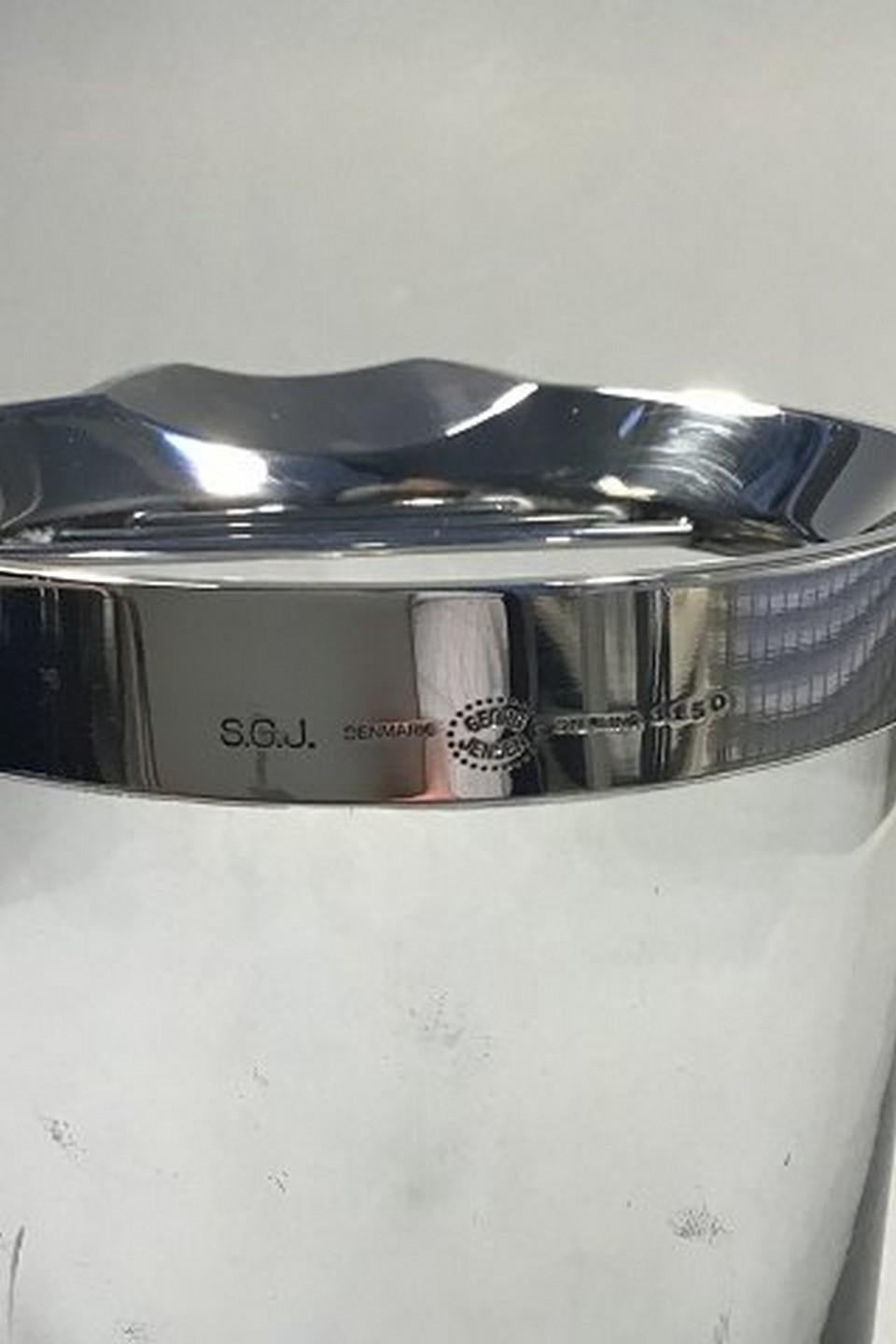 Georg Jensen Sterlingsilber-Cocktailglaskrug Nr. 1156, montiert (Handgefertigt) im Angebot