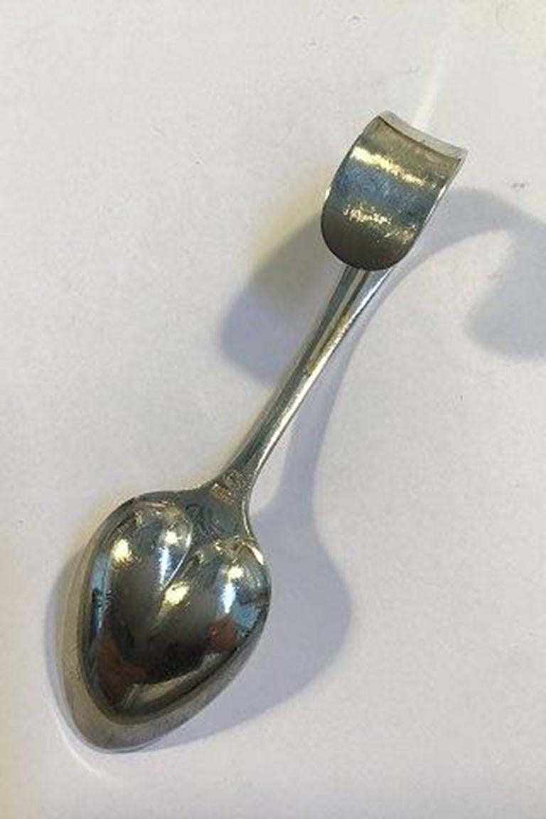 Georg Jensen Sterling Silver My Favourite Child Spoon In Good Condition For Sale In Copenhagen, DK