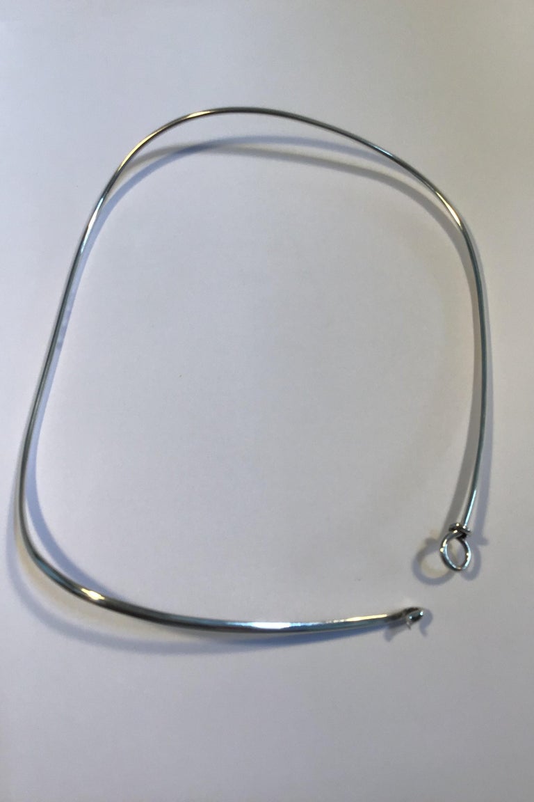 Georg Jensen Sterling Silver Neck Ring by Vivianna Torun No 173 For ...