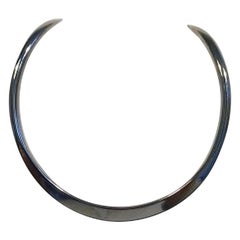 Georg Jensen Sterling Silver Neck Ring No. 9A