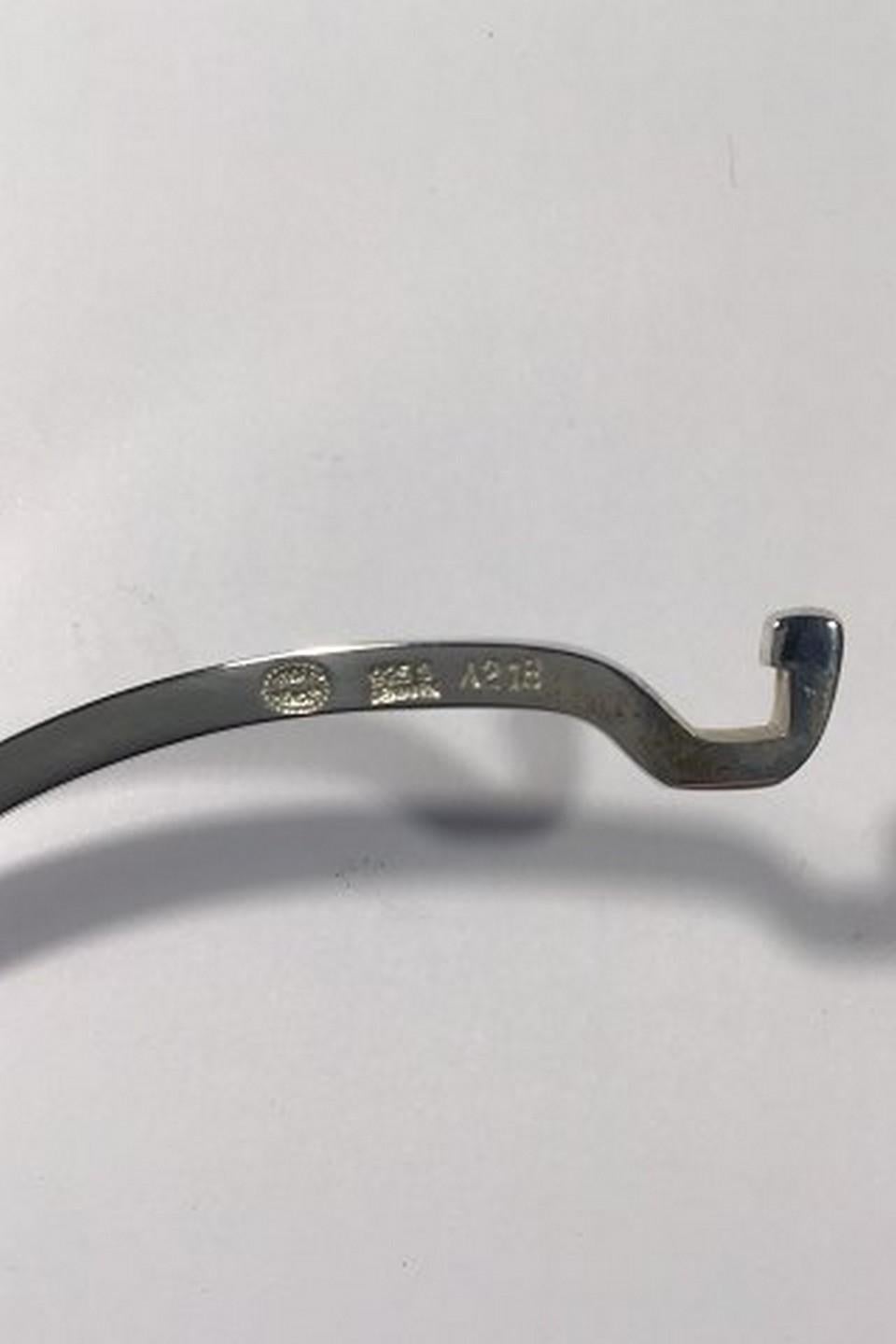 Georg Jensen Sterling Silber Halsring Nr. A21B Größe 11 cm x 12 cm/4.33