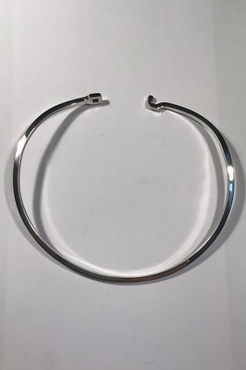 Georg Jensen, Halsring aus Sterlingsilber, Nr. A21B im Zustand „Gut“ im Angebot in Copenhagen, DK