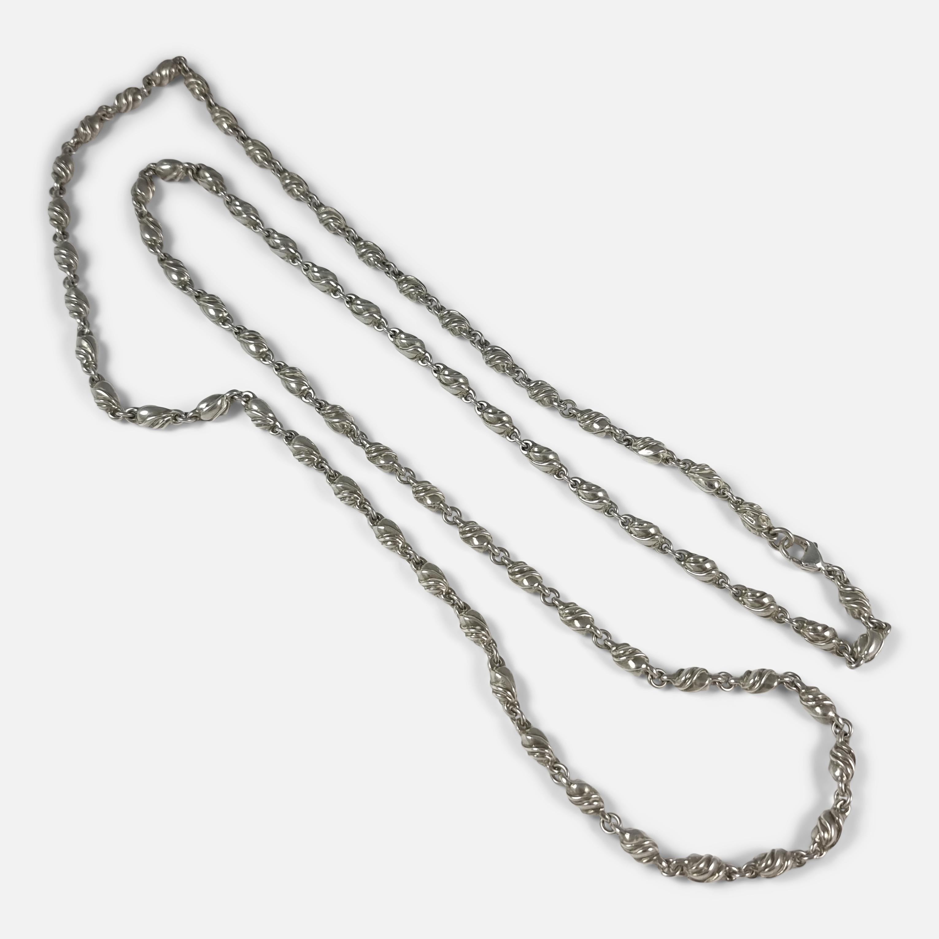 georg jensen silver pendant