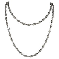 Georg Jensen Sterling Silver Necklace, #383