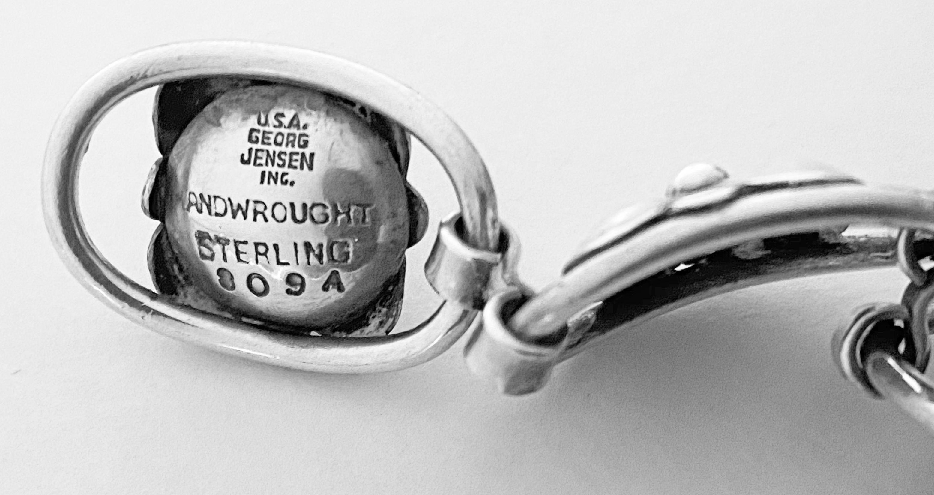 Georg Jensen Sterling Silver Necklace, American, C.1940 1