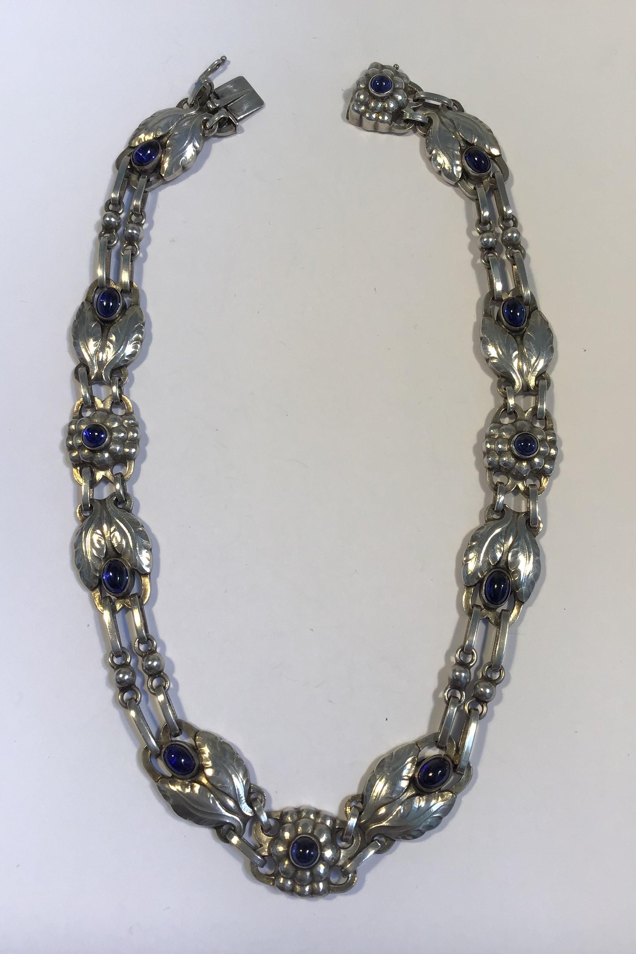 Art Nouveau Georg Jensen Sterling Silver Necklace No 1