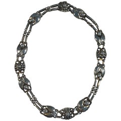 Georg Jensen Sterling Silver Necklace No. 1