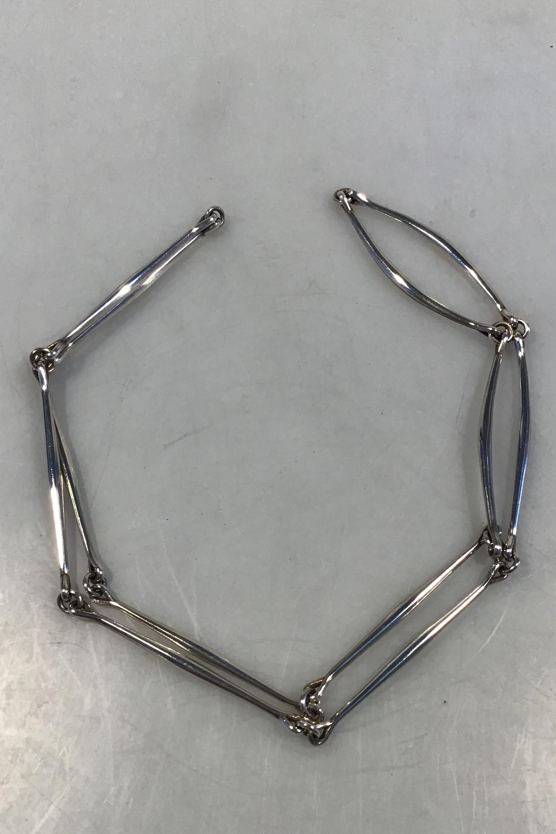 astrid fog silver necklace