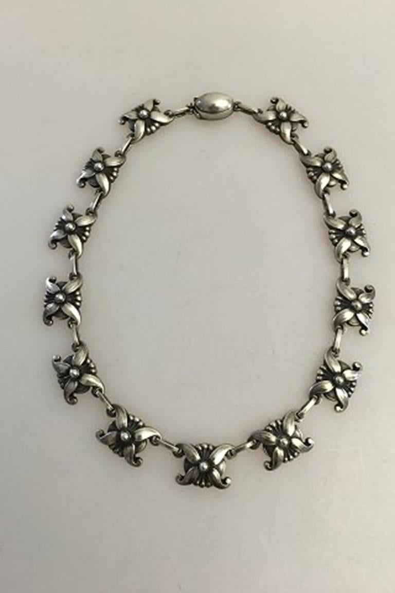 Georg Jensen Sterling Silver Necklace No 18A. From after 1945.

Measures 37 cm / 14 9/16 in.