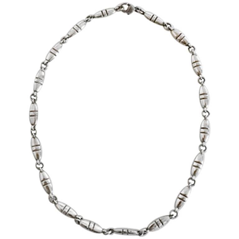 Georg Jensen Sterling Silver Necklace No 391