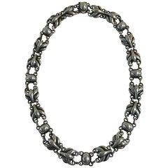 Georg Jensen Sterling Silver Necklace No. 59