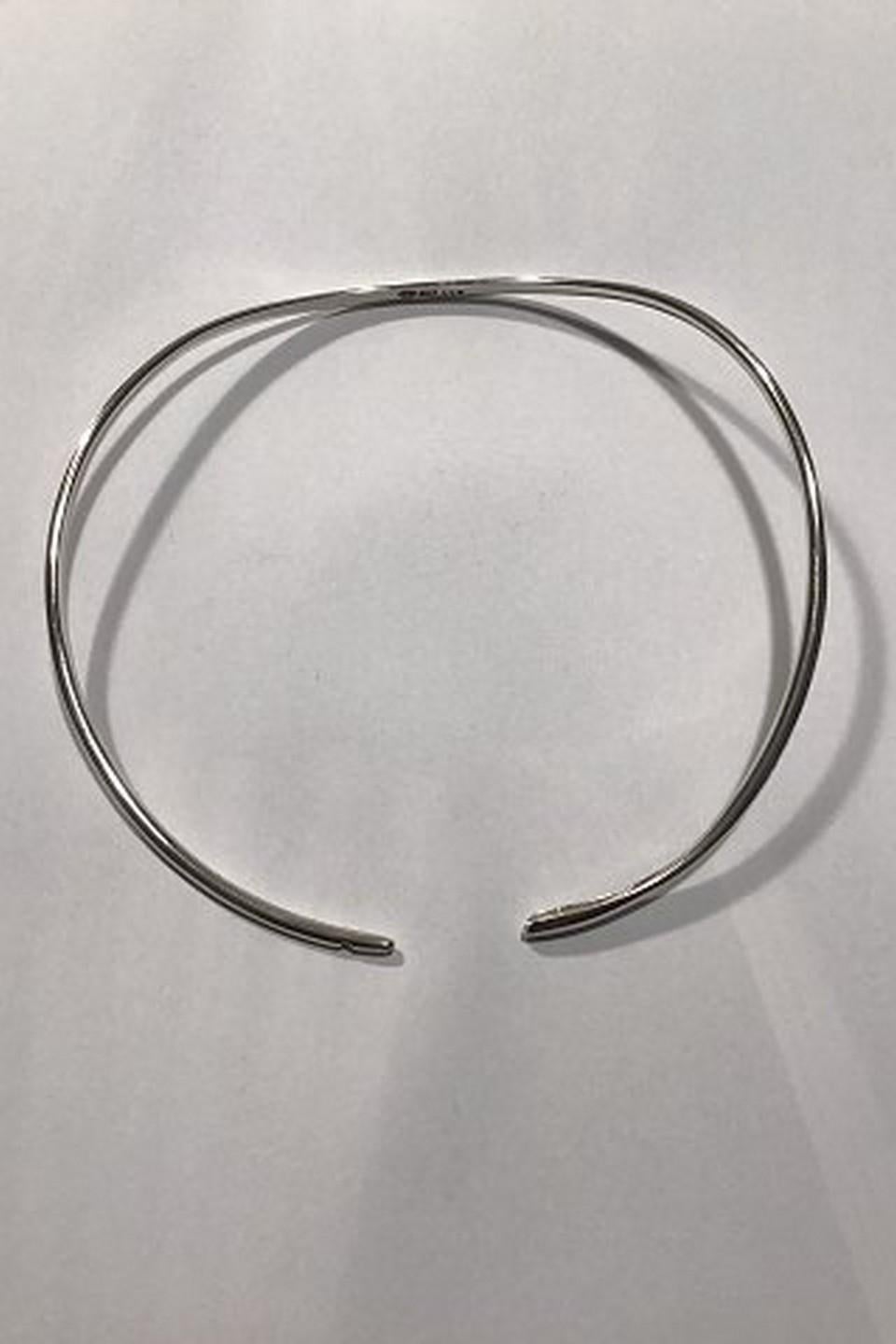 sterling silver neck ring
