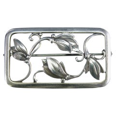 Georg Jensen Sterling Silver No 295 Brooch
