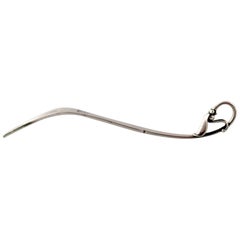 Georg Jensen Sterling Silver Nr. 21, Cold Meat Fork