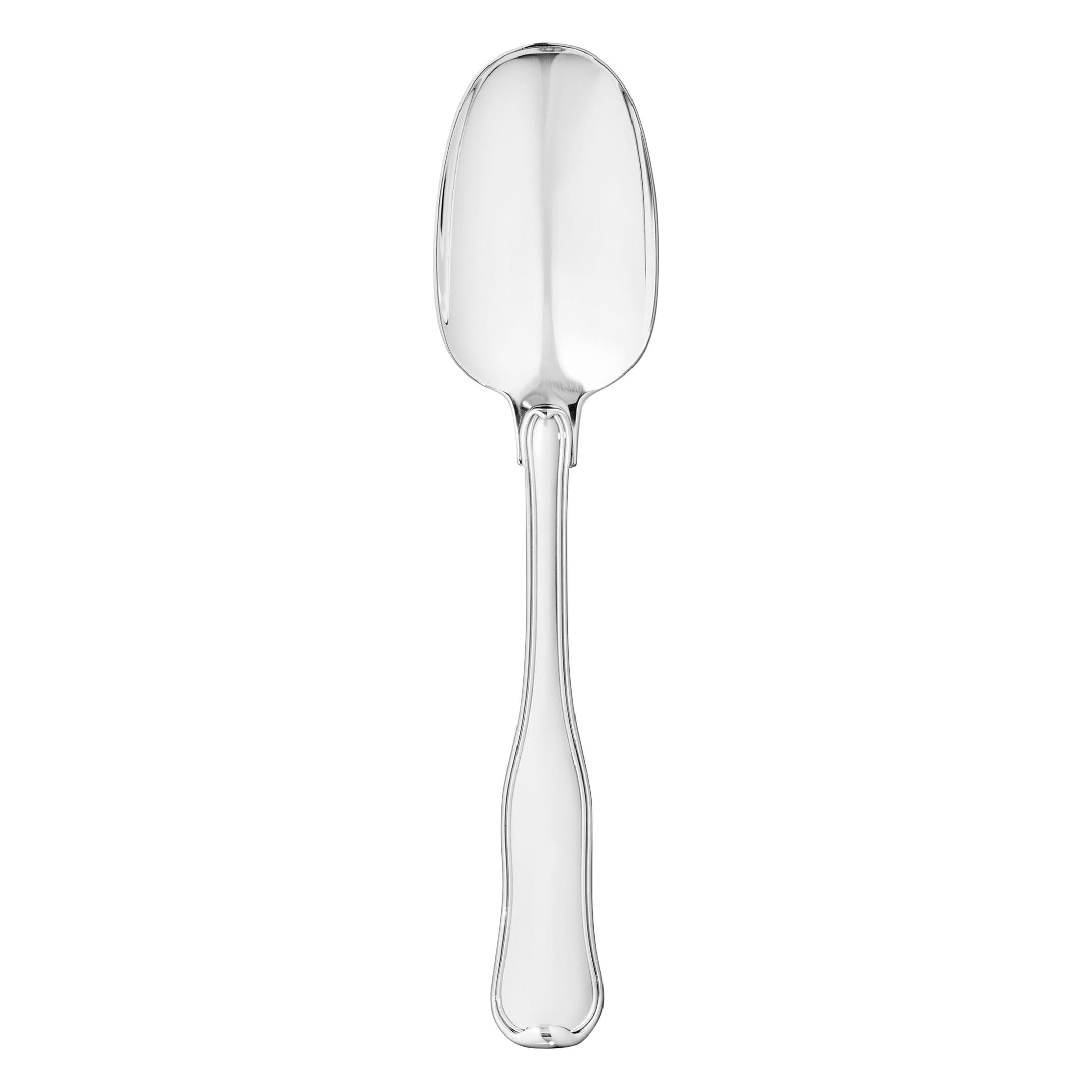 Georg Jensen Sterling Silver Old Danish Dinner Spoon by Harald Nielsen For Sale