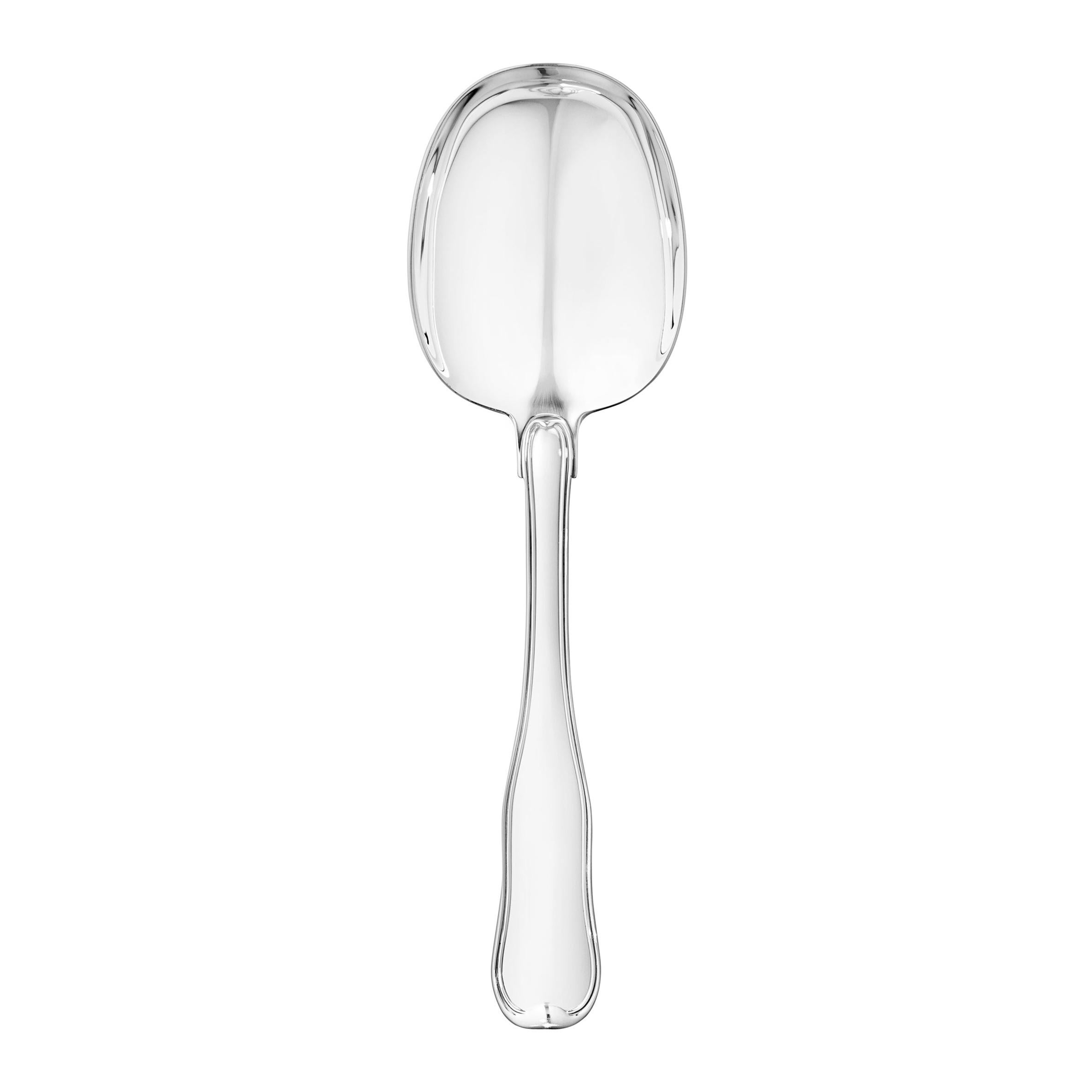 Georg Jensen Sterling Silver Old Danish Small Serving Spoon by Harald Nielsen For Sale