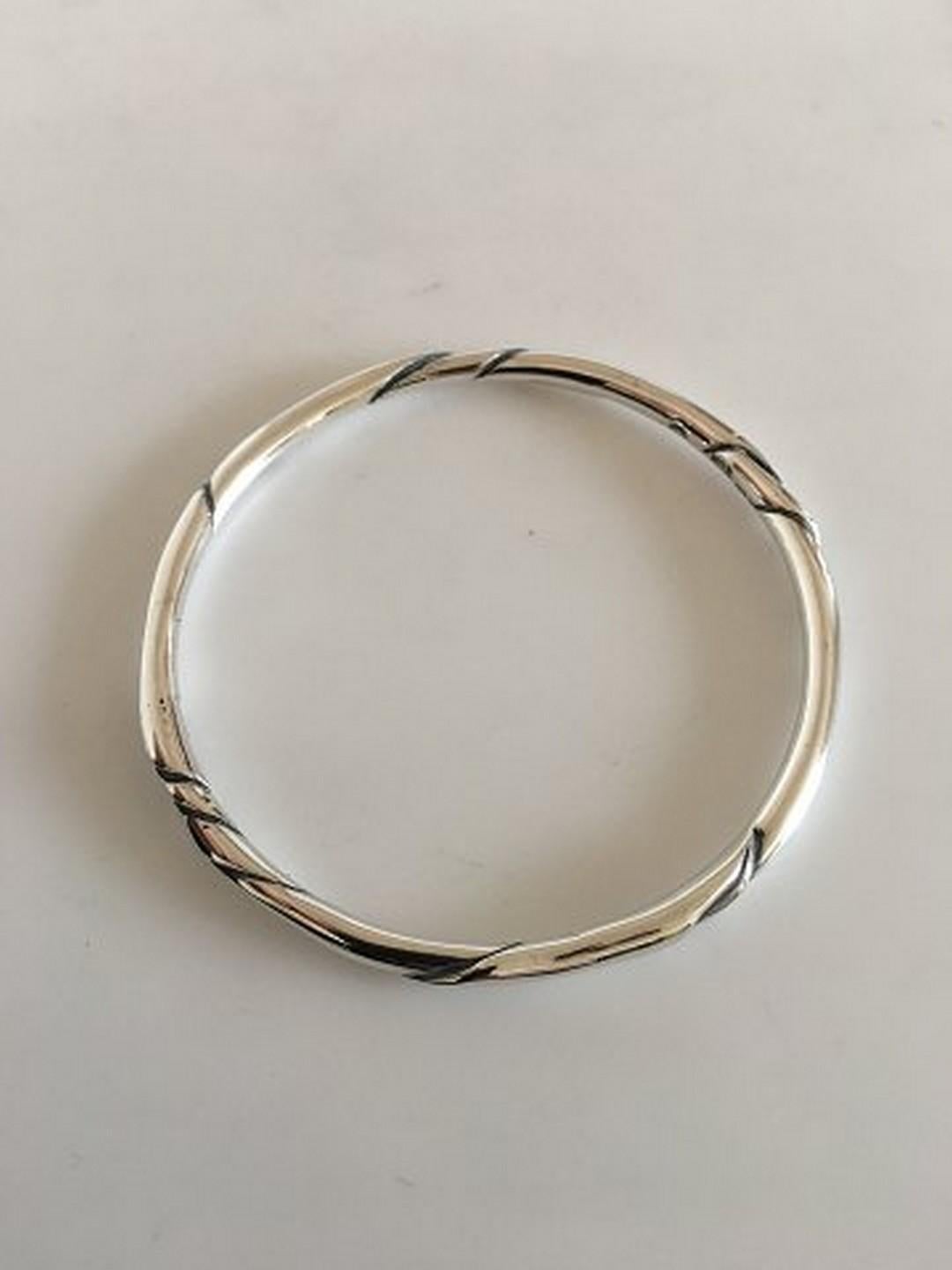 Georg Jensen Sterlingsilber Ole Kortzau Armband Nr. 333 (Moderne) im Angebot