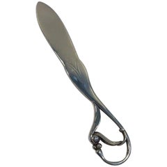 Georg Jensen Sterling Silver Ornamental Letter Opener No 122