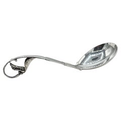 Georg Jensen Sterling Silver Ornamental Serving Spoon #141
