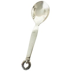 Antique Georg Jensen Sterling Silver Ornamental Spoon