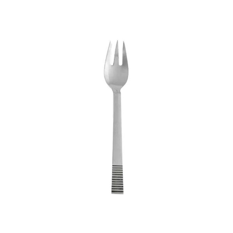 Forchetta per dolci parallela in argento Jensen 043 in vendita