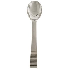 Georg Jensen Sterling Silver Parallel Child Spoon/Large Tea Spoon #031