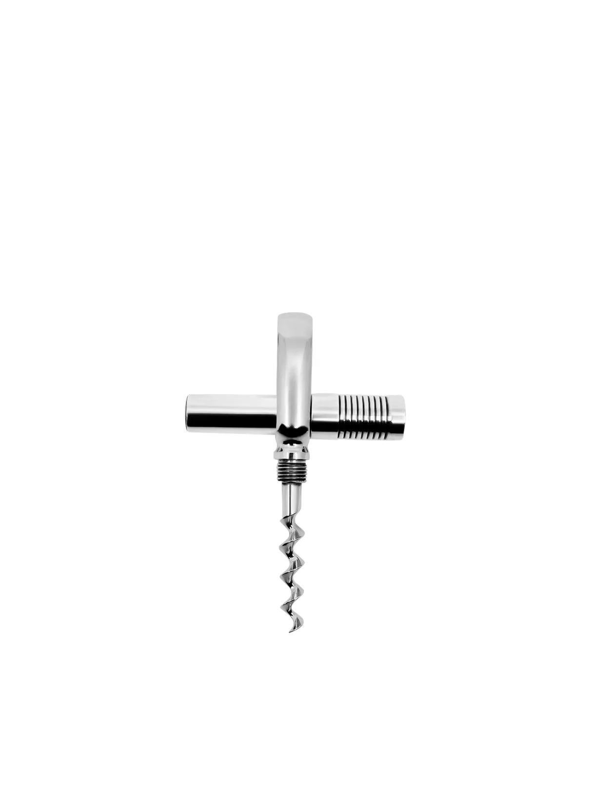 Tornillo de corcho paralelo 85F de plata de ley Georg Jensen Art Decó en venta