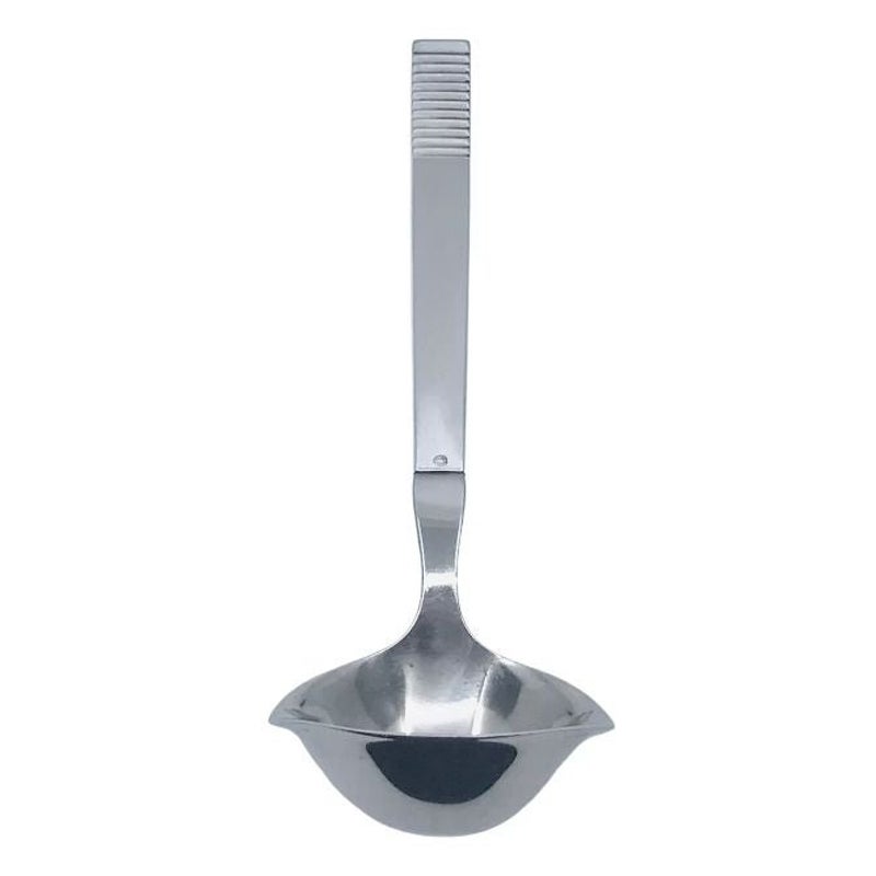 Georg Jensen Parallel-Soßenkelle aus Sterlingsilber mit Stahl 154
