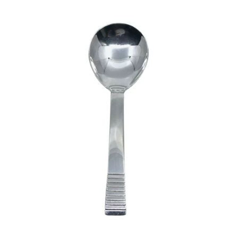 Cucchiaio da marmellata parallelo in argento Jensen 163